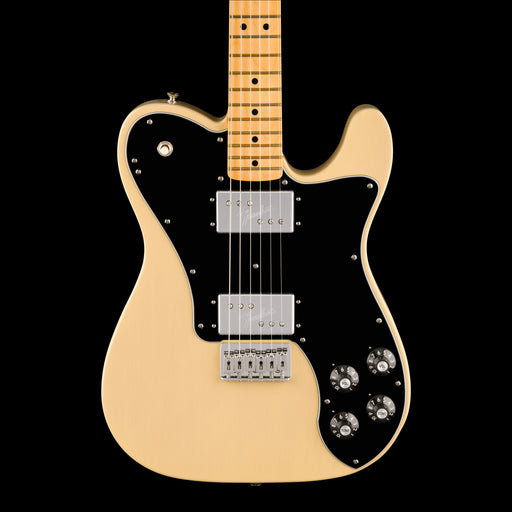 Fender American Vintage II 1975 Telecaster Deluxe Vintage Blonde Front Crop