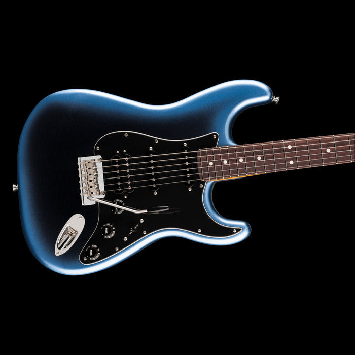 Fender American Professional Stratocaster HSS Rosewood Dark Night Closeup Body Right