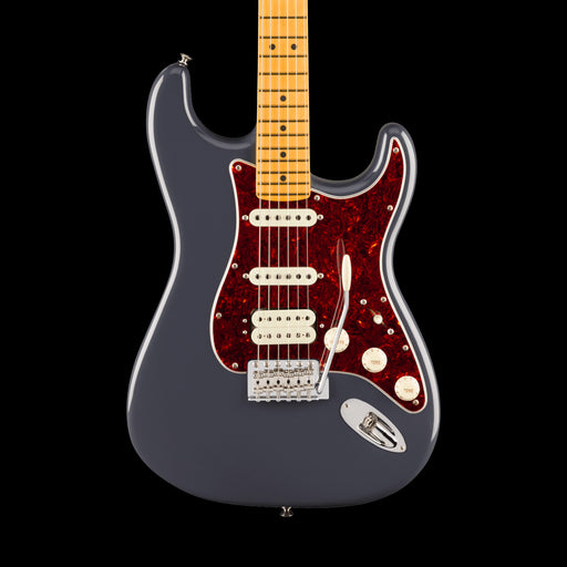 Fender American Professional Classic Stratocaster HSS Maple Fingerboard Faded Black Front  Crop