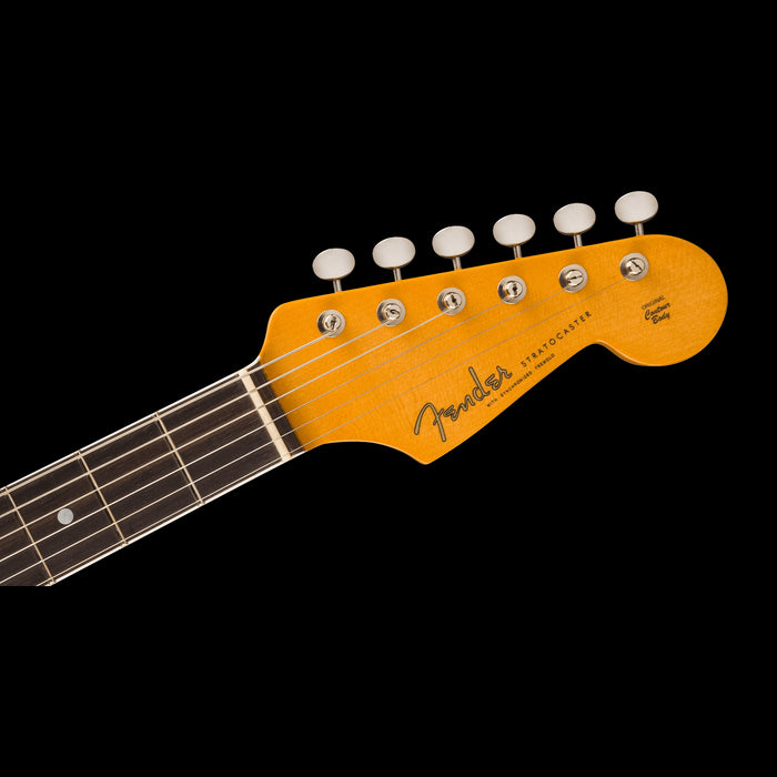 Fender Artist Series Eric Johnson Stratocaster Rosewood Tropical Turquoise Headstock