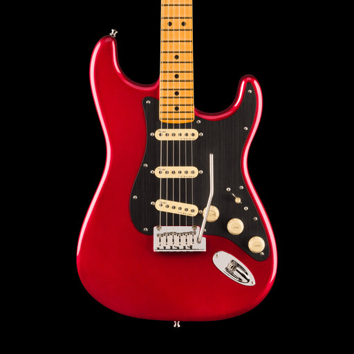 Fender American Ultra II Stratocaster Sinister Red Front Crop