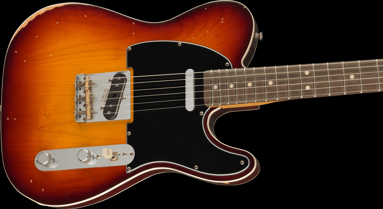 Fender Artist Series Jason Isbell Custom Telecaster 3-Color Chocolate Burst with Gig Bag