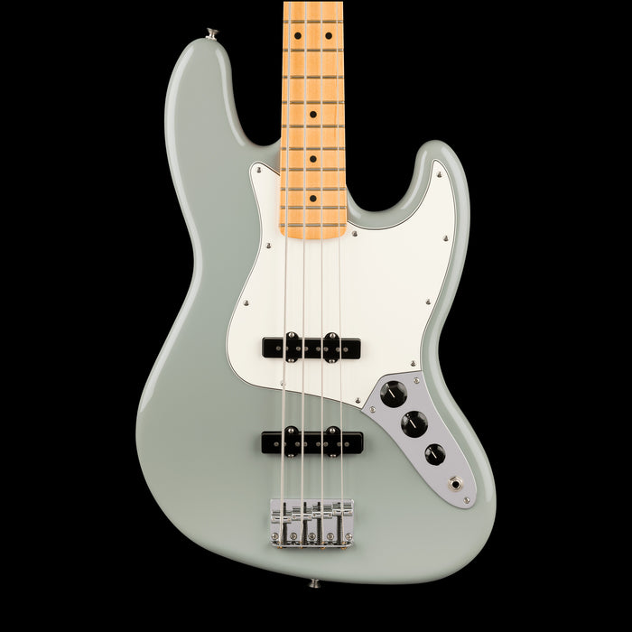 Fender Player II Jazz Bass Cactus Gray Front Crop