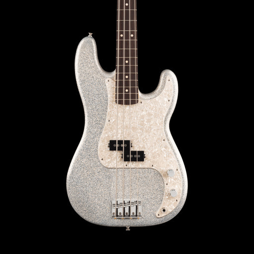 Fender 75th Anniversary Player II Precision Bass Diamond Dust Sparkle Front Crop