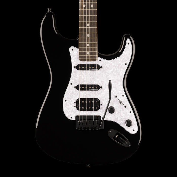 Fender Limited Edition Player Fusion Stratocaster HSS Black Front Crop