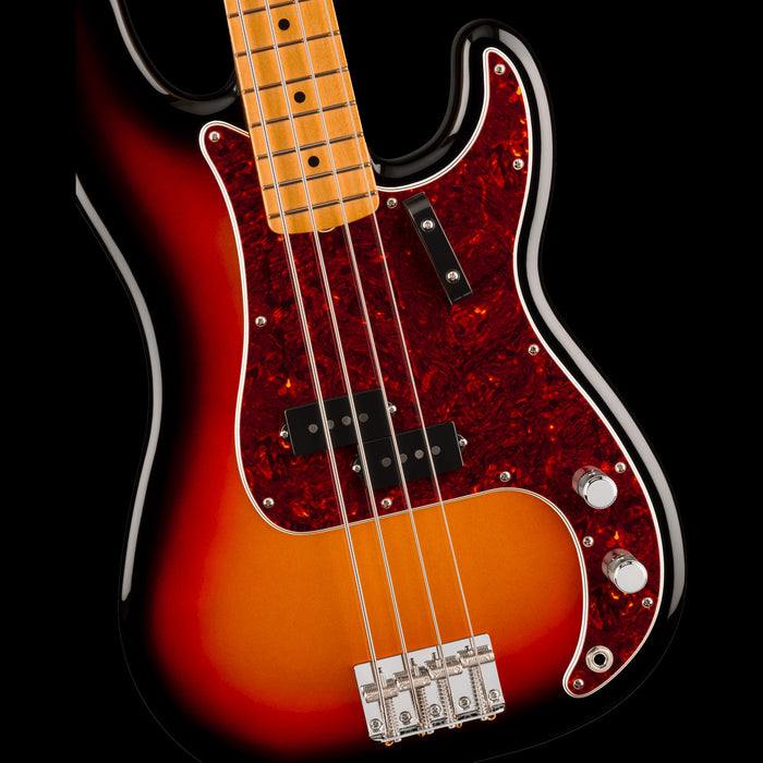 Fender Vintera III Late '60s Precision Bass 3-Color Sunburst Front Body Detail 