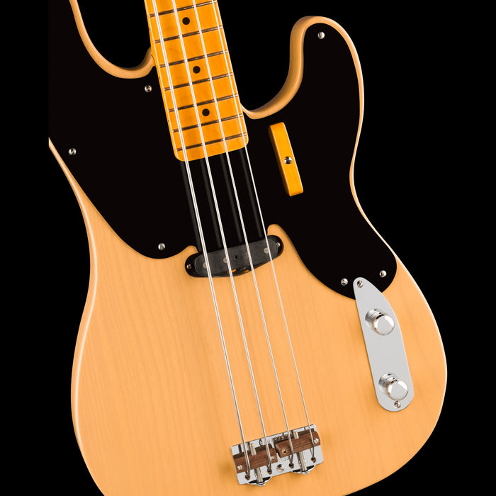 Fender 75th Anniversary American Vintage II 1951 Precision Bass Butterscotch Blonde Front Body Detail