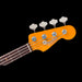 Fender James Jamerson 1962 Precision Bass 3-Tone Sunburst Headstock Front 