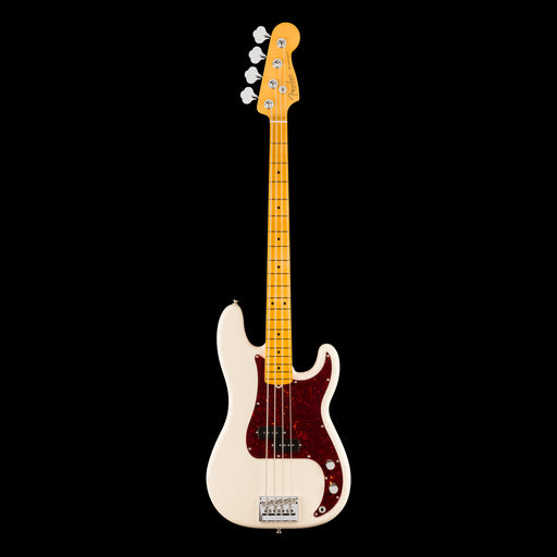 Fender American Professional Precision Bass Maple Olympic White Front 