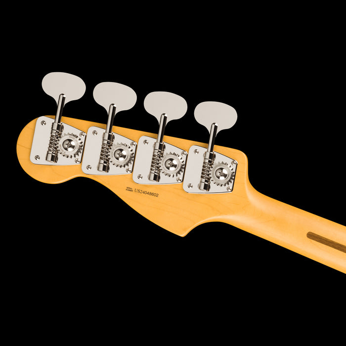 Fender American Professional Classic Precision Bass Faded Sherwood Green Metallic Headstock Back