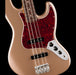 Fender American Professional Classic Jazz Bass Faded Firemist Gold Front Body Detail 