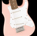 Squier Mini Stratocaster Laurel Fingerboard Shell Pink Electric Guitar Front Body Detail 