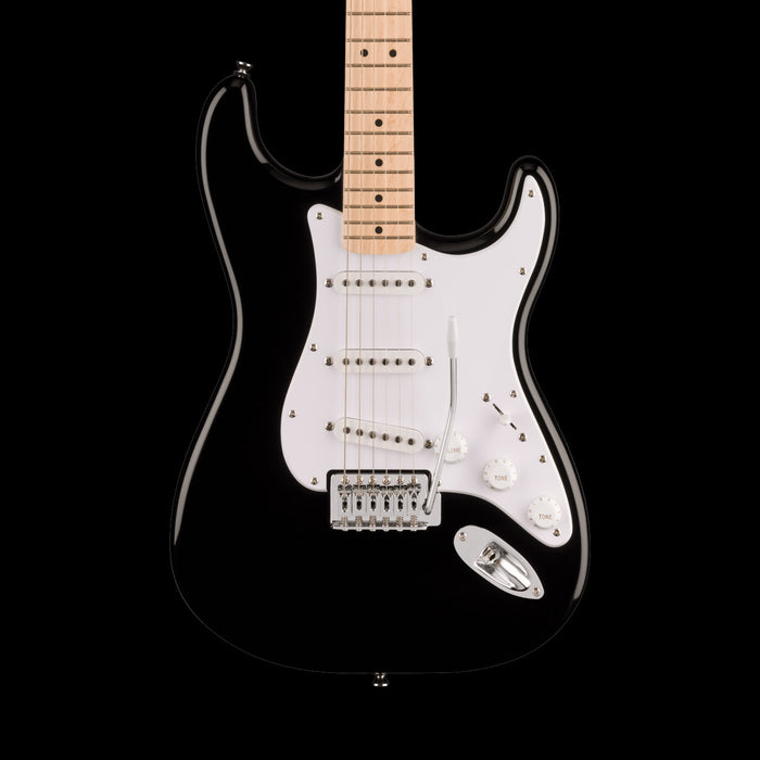 Squier Sonic Stratocaster Black Front Crop