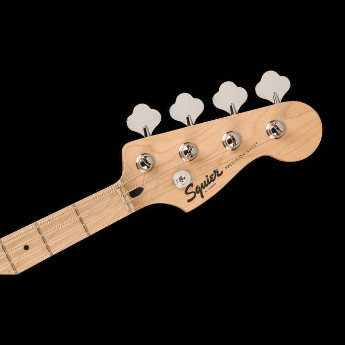 Squier Sonic Precision Bass California Blue Headstock Front 