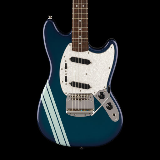 Squier FSR Classic Vibe '60s Mustang Competition Burgundy Electric Guitar Front Crop