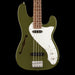 Squier Paranormal Precision Bass Thinline SJ Olive Front Crop