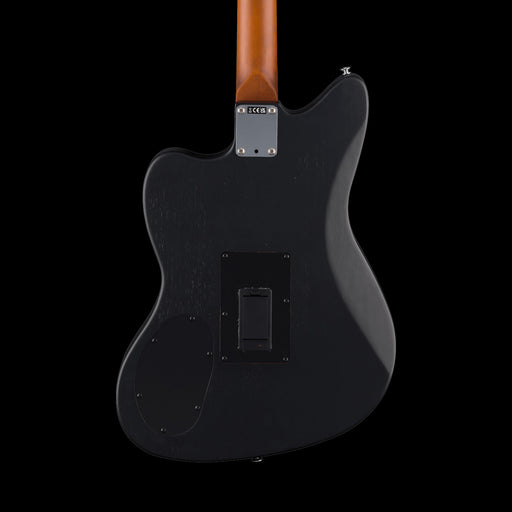 Fender Acoustasonic Standard Jazzmaster Black Acoustic Electric Guitar Back Crop