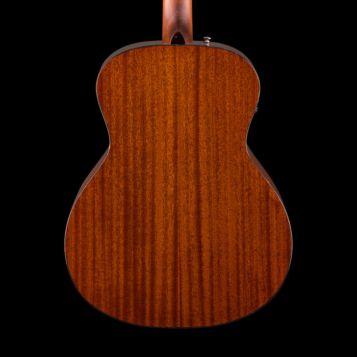 Fender California Deluxe Villager E Honey Sunburst Back Crop