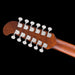 Fender California Deluxe Villager E Honey Sunburst Headstock Back 