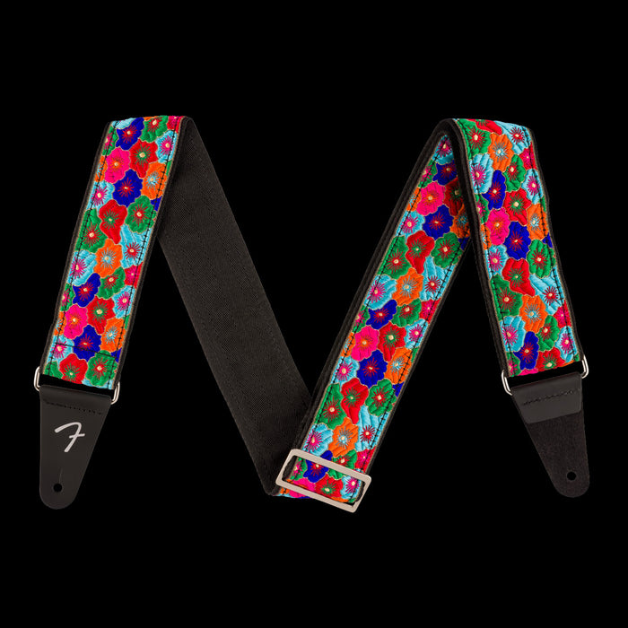Fender Wild Bloom Strap Blue 2" Full