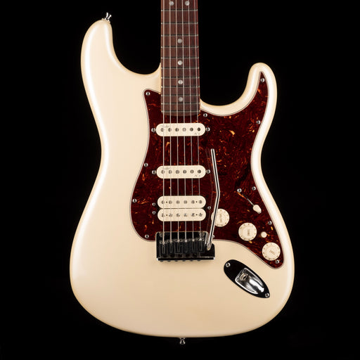 Used 2011 Fender American Deluxe Stratocaster HSS Olympic Pearl with OHSC