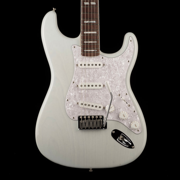 Used Fender Kenny Wayne Shepherd Stratocaster Transparent Faded Sonic Blue with OHSC