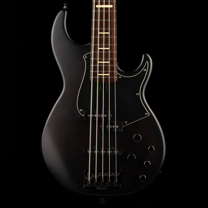 Pre Owned Yamaha BB735A Bass Translucent Matte Black With Gig Bag