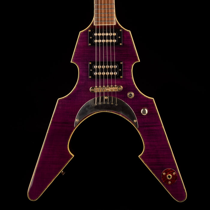 Turser Warlock Flying V Red With Gig Bag