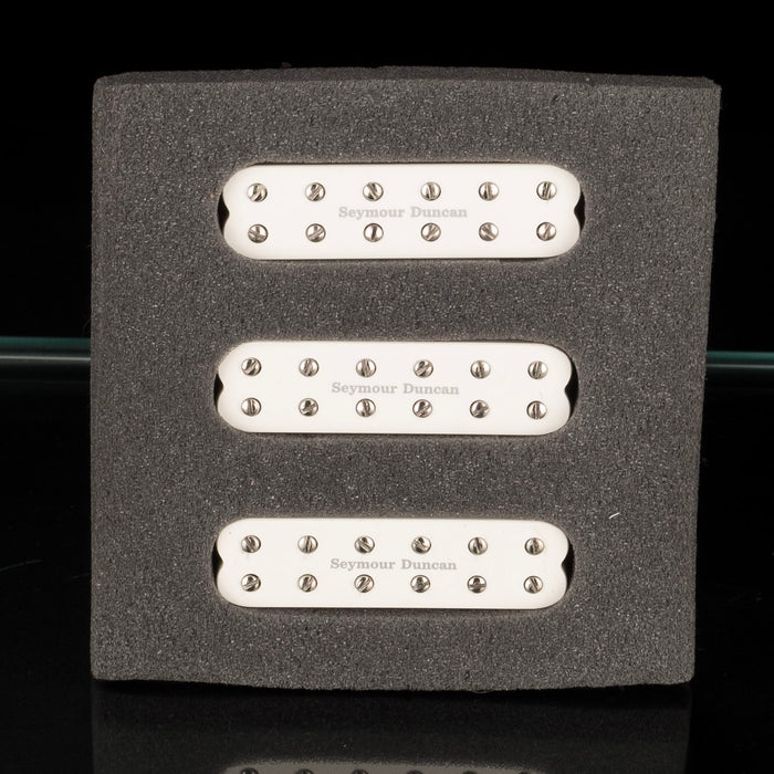 Used Seymour Duncan Billy Gibbons' Red Devil Stratocaster Pickup Set - White