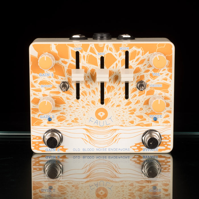 Used Old Blood Noise Fault V2 Overdrive Distortion Pedal with Box