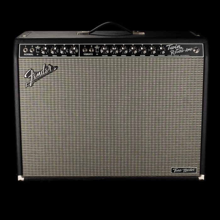 Used Fender Tone Master Twin Reverb Black Guitar Amp Combo