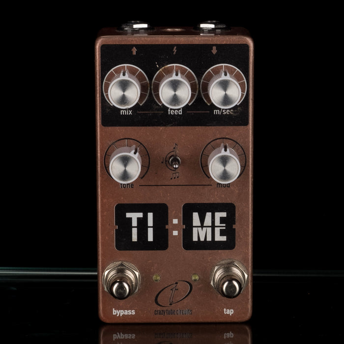 Used Crazy Tube Circuits TI:ME Delay Pedal With Box