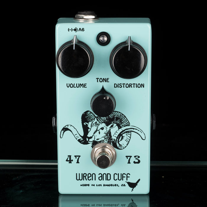 Used Wren And Cuff 47/73 Fuzz Pedal With Box