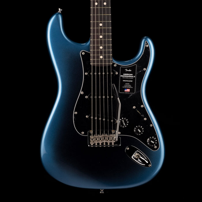 Pre Owned 2022 Fender American Professional II Stratocaster HSS Dark Night With OHSC