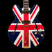 Pre Owned Epiphone Limited Edition Union Jack Sheraton Front Crop