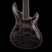 Mayones Regius Core 7 String Flame Top Trans Graphite Gloss Finish Guitar With Case