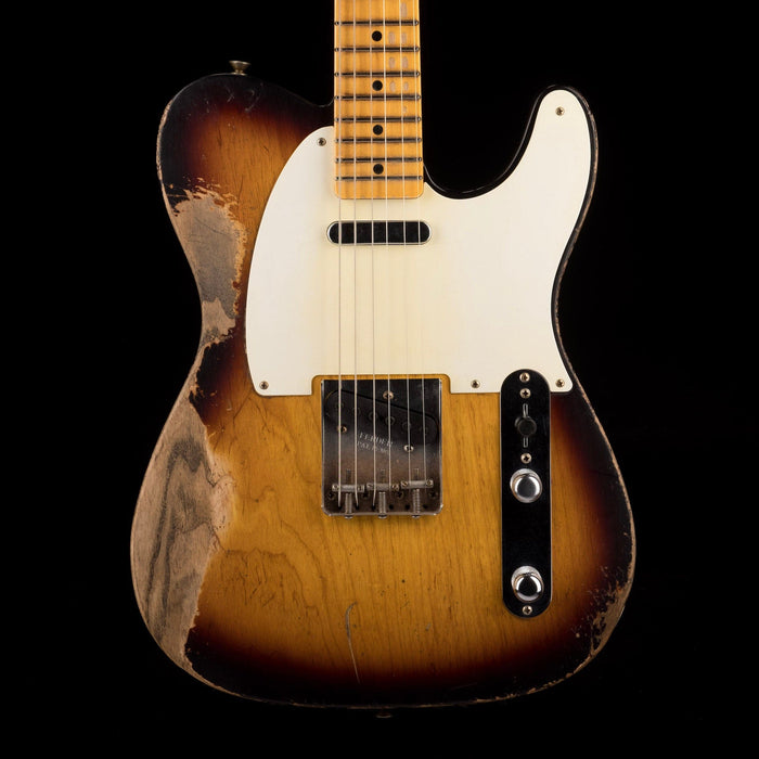 Fender Custom Shop Masterbuilt Austin MacNutt 1955 Telecaster Heavy Relic 2-Tone Sunburst With Case
