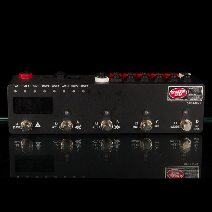 Used Disaster Area DPC-5 Gen3 Programmable Bypass Switcher with Box