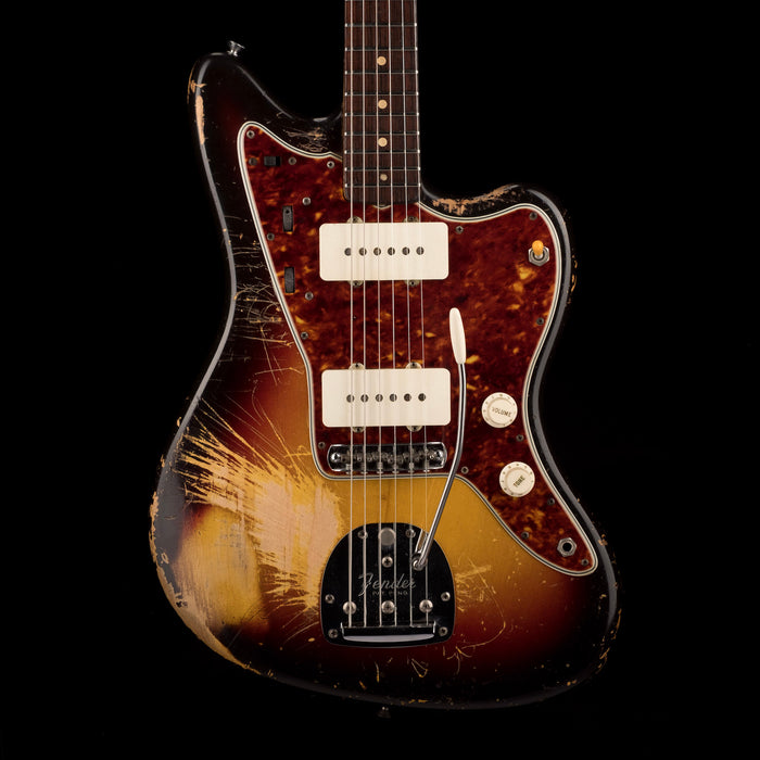 Vintage 1961 Fender Jazzmaster 3-Tone Sunburst with Case