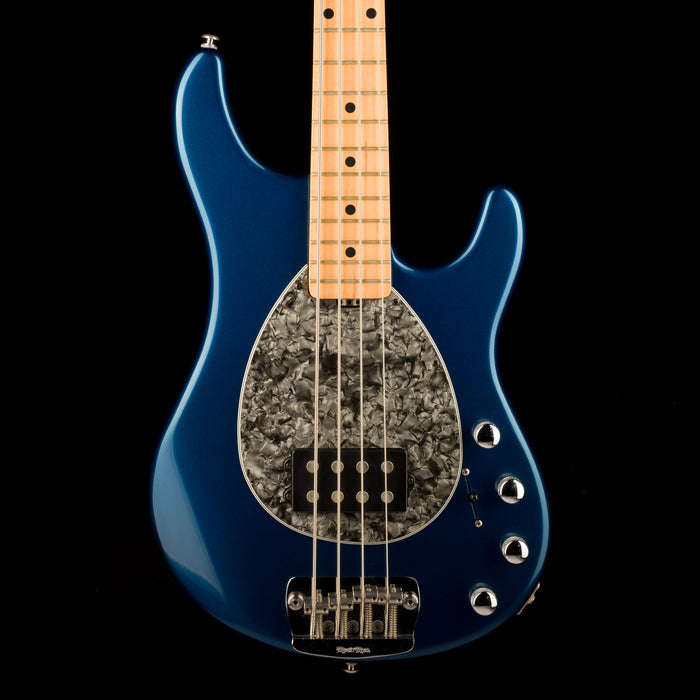 Pre Owned Ernie Ball Music Man Sterling 4-String Pearl Blue Bass With Case