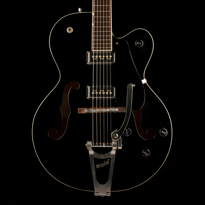 Pre Owned Gretsch G5125 Electromatic Hollowbody Electric Guitar Black With Case