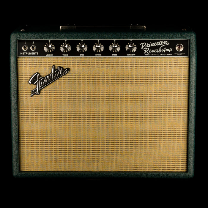 Fender Special Run '65 Princeton Reverb British Green Guitar Amp Combo