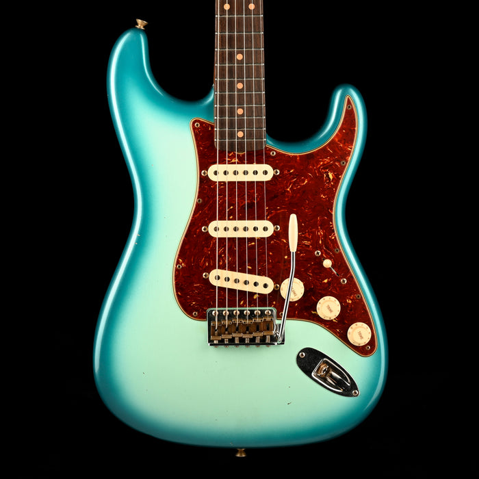Fender Custom Shop 1962 Stratocaster Journeyman Relic Surf Blue Burst