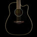 Pre Owned Yamaha FGX830C Dreadnought Cutaway Black With Case