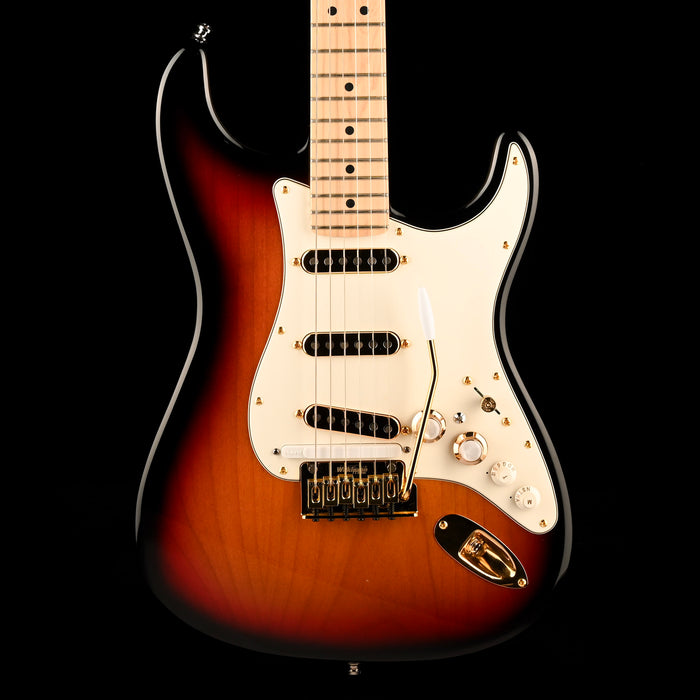 Pre Owned 2007 Fender VG Strat 3-Tone Sunburst Modified With Gig Bag