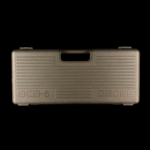 Used Boss BCB-6 Molded Pedalboard Case With Boss DS-1 Distortion/OC-2 Octaver/CH-1 Chorus/BF-3 Flanger/TR-2 Tremolo/DM-2 Delay Pedals