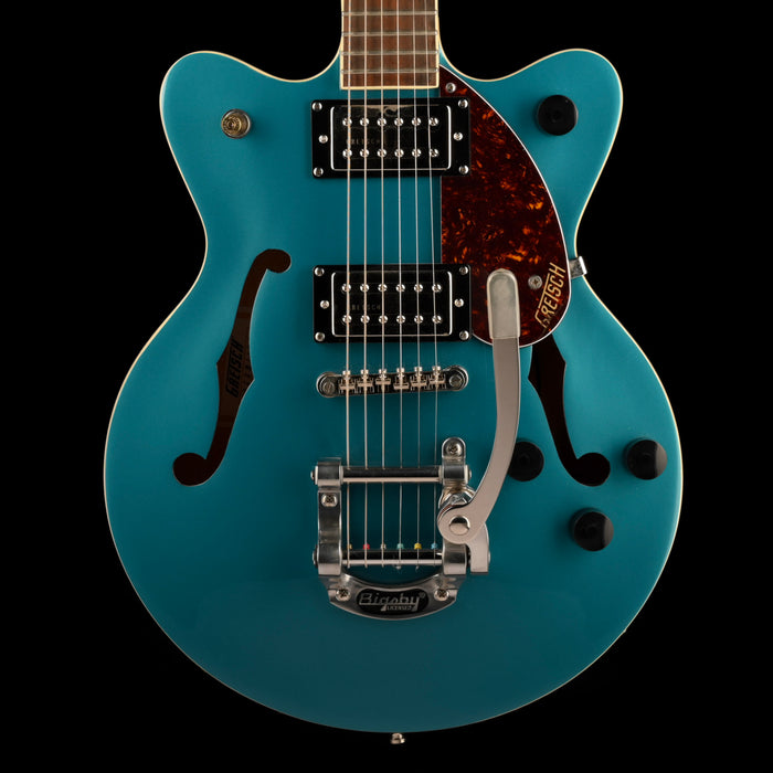 Pre Owned Gretsch 2657T Streamliner CB Jr Ocean Turquoise With Bigsby With Gig Bag