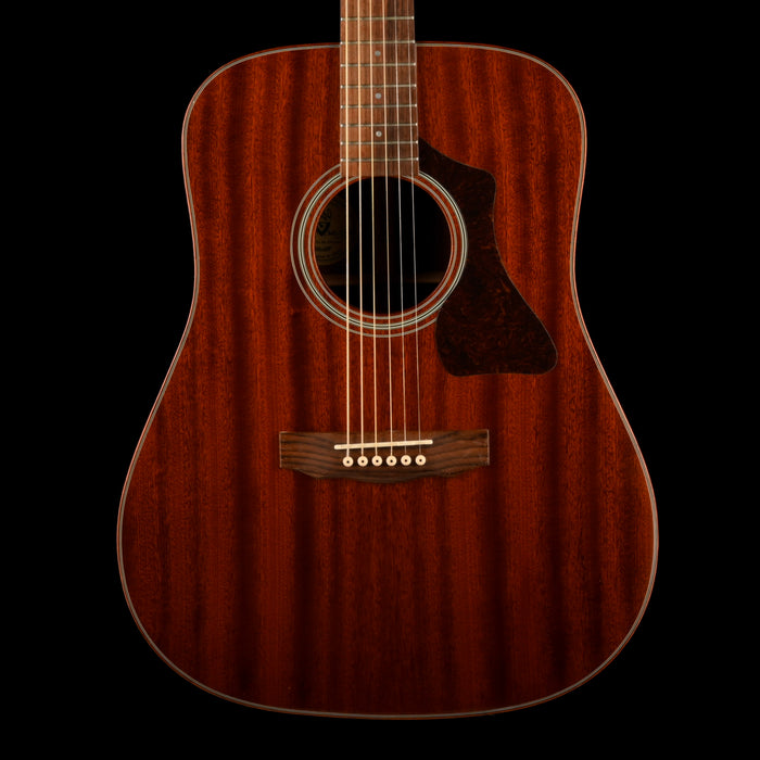 Pre Owned Guild GAD-25 Natural Mahogany Acoustic With HSC