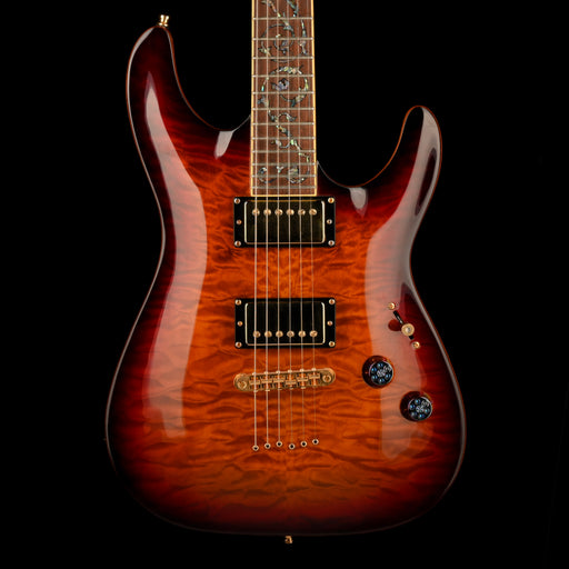 Used Schecter C-1 Classic Antique Amber Electric Guitar With Gig Bag