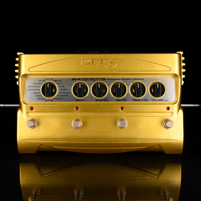 Used Line 6 DM4 Distortion Modeler Guitar Effect Pedal